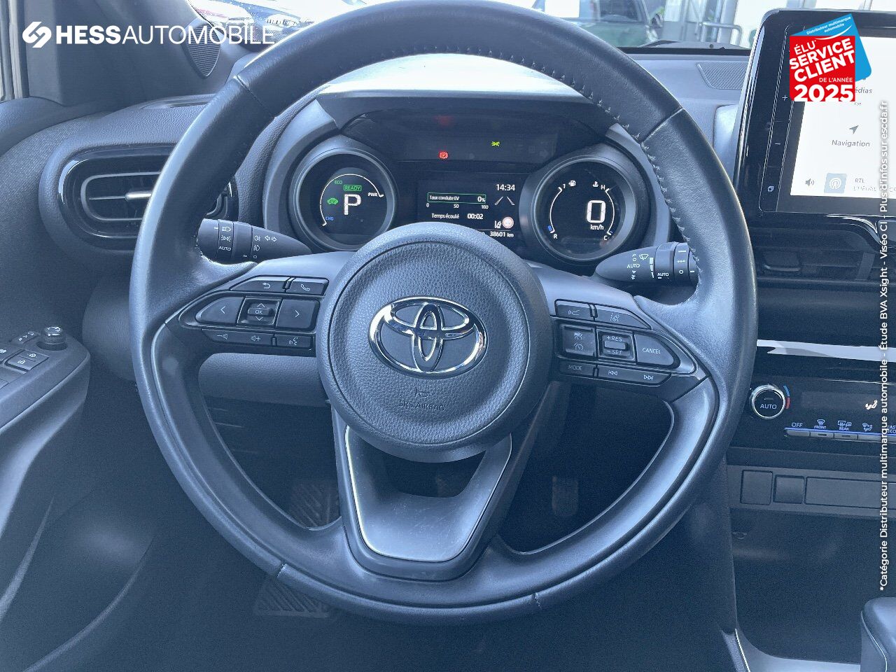 Véhicule d'occasion TOYOTA YARIS CROSS 116H DESIGN MY22 chez Toyota Sarreguemines