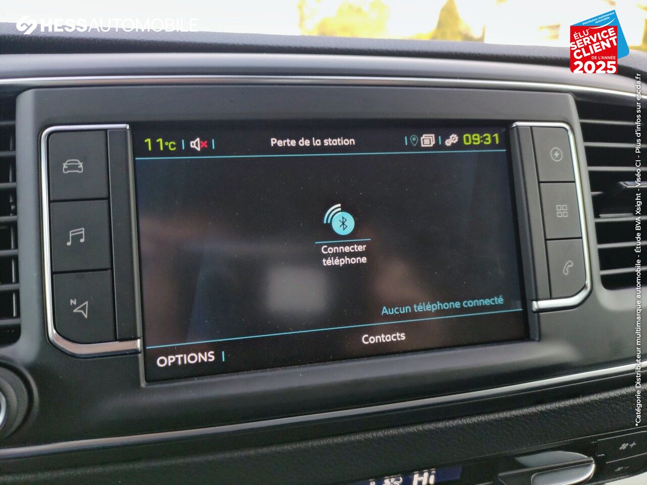 Véhicule d'occasion PEUGEOT TRAVELLER ELECTRIQUE 136CH 100KW BATTERIE 75KWH LONG ALLURE 8 CUIR HUD XENON GPS PLACES chez Peugeot Rethel