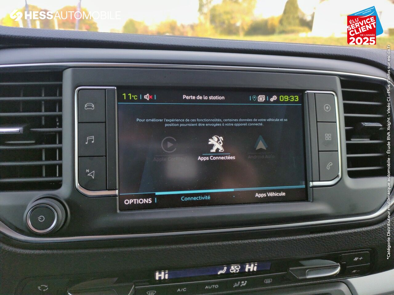 Véhicule d'occasion PEUGEOT TRAVELLER ELECTRIQUE 136CH 100KW BATTERIE 75KWH LONG ALLURE 8 CUIR HUD XENON GPS PLACES chez Peugeot Rethel