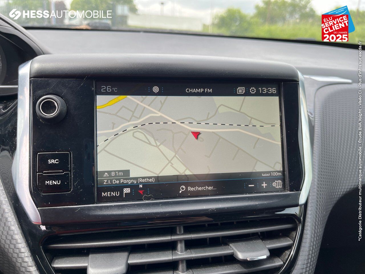 Véhicule d'occasion PEUGEOT 2008 1.2 PURETECH 110CH E6.C ALLURE S/S EAT6 chez Peugeot Hirson