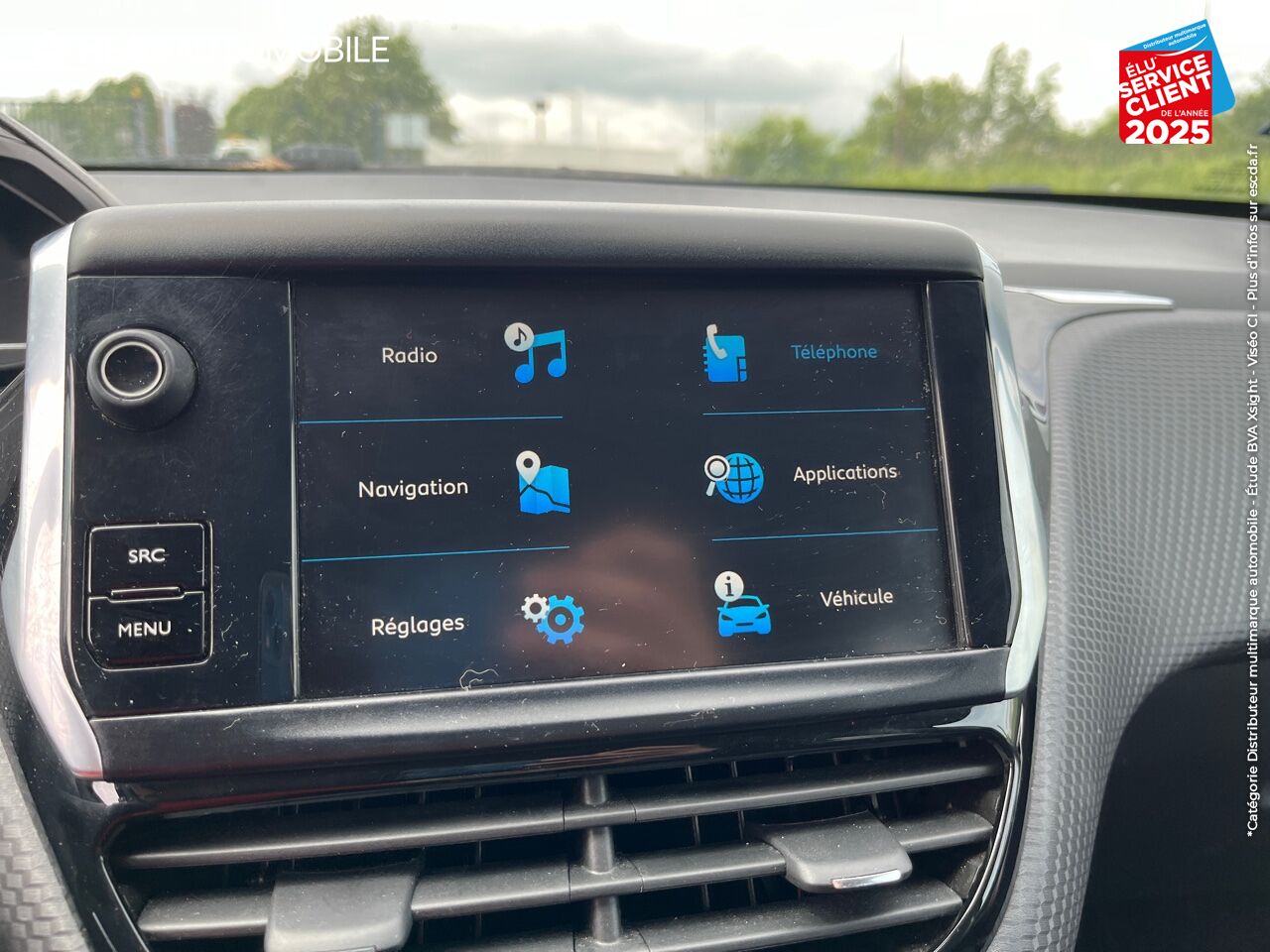 Véhicule d'occasion PEUGEOT 2008 1.2 PURETECH 110CH E6.C ALLURE S/S EAT6 chez Peugeot Hirson