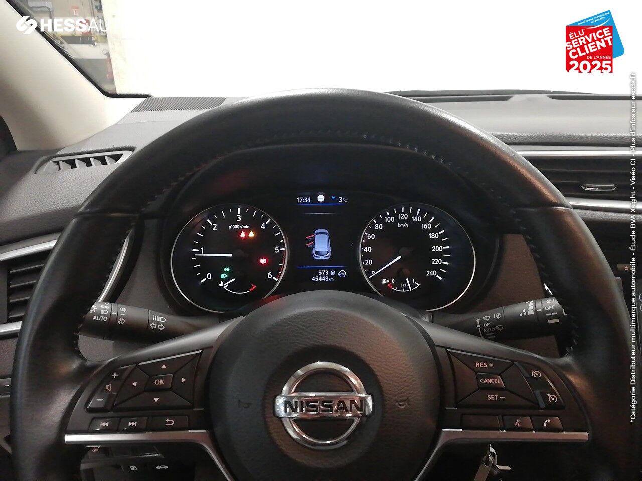 Véhicule d'occasion NISSAN QASHQAI 1.5 DCI 110CH BUSINESS EDITION 1ERE MAIN GPS RADAR AV/AR CAMERA chez Nissan Saint-Avold