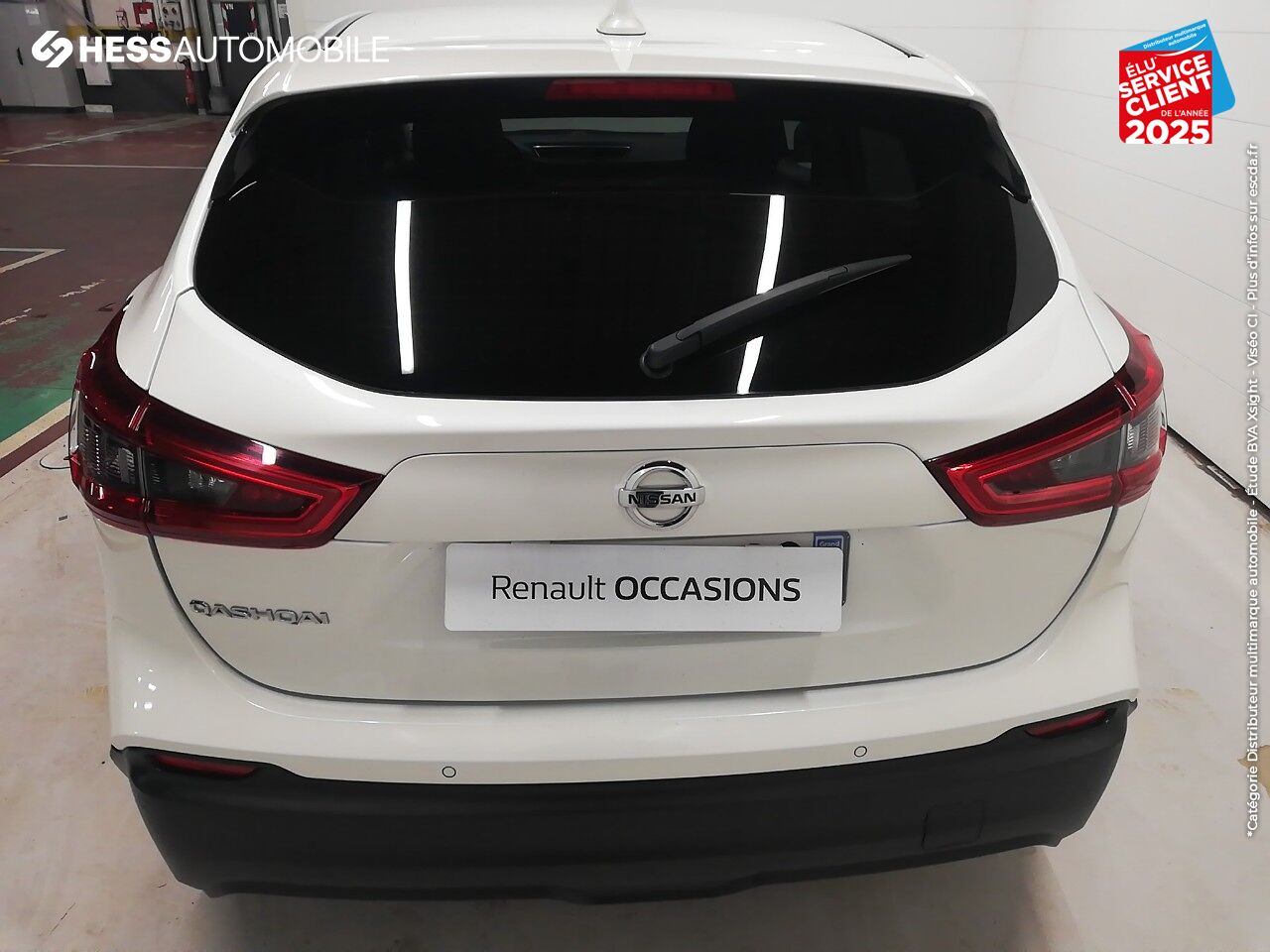 Véhicule d'occasion NISSAN QASHQAI 1.5 DCI 110CH BUSINESS EDITION 1ERE MAIN GPS RADAR AV/AR CAMERA chez Nissan Saint-Avold