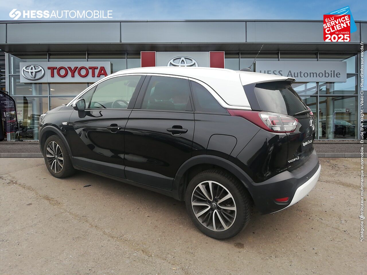 Véhicule d'occasion OPEL CROSSLAND X 1.2 TURBO 110CH ULTIMATE BVA EURO 6D-T chez Hyundai Reims