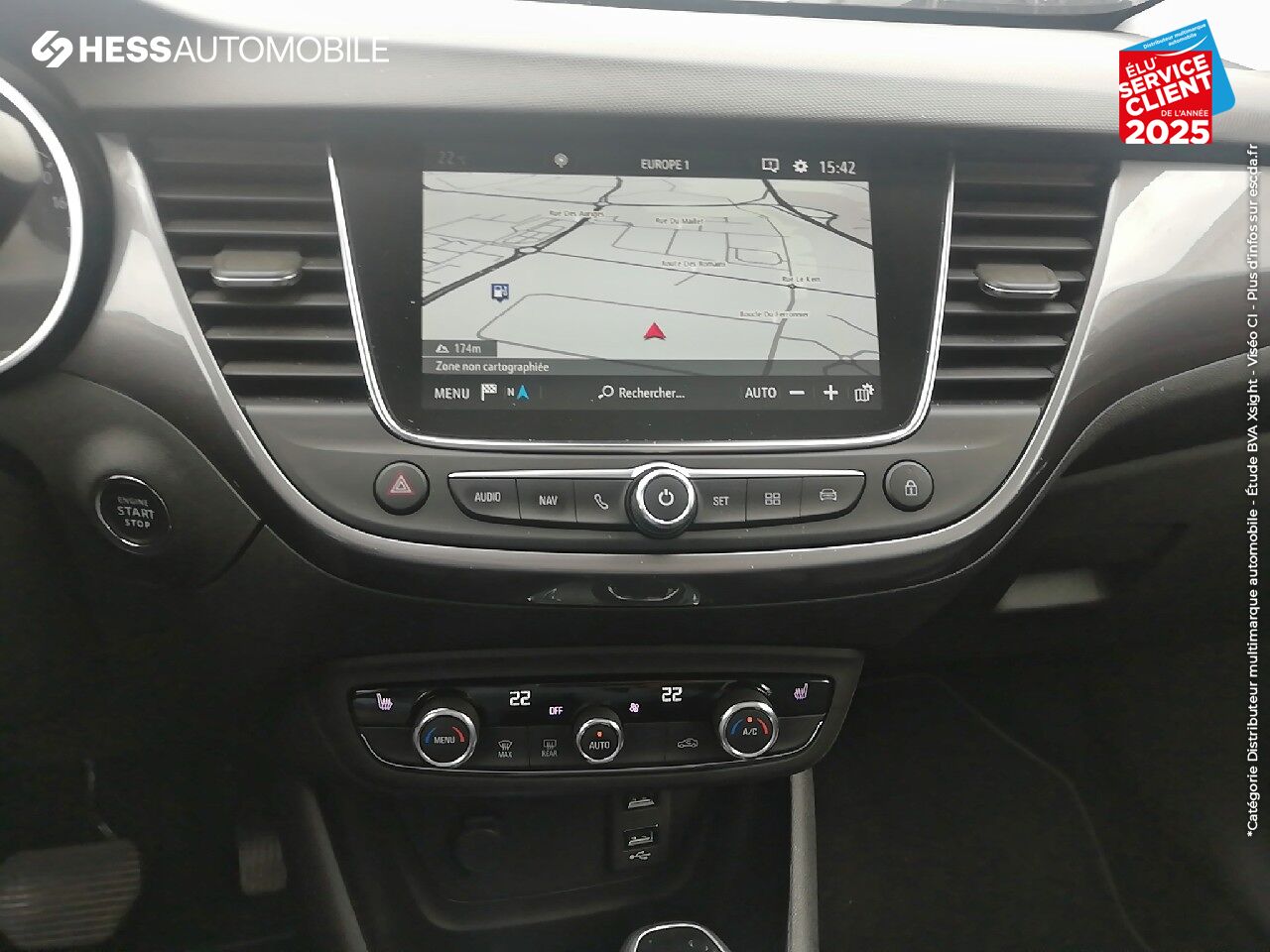Véhicule d'occasion OPEL CROSSLAND X 1.2 TURBO 110CH ULTIMATE BVA EURO 6D-T chez Hyundai Reims