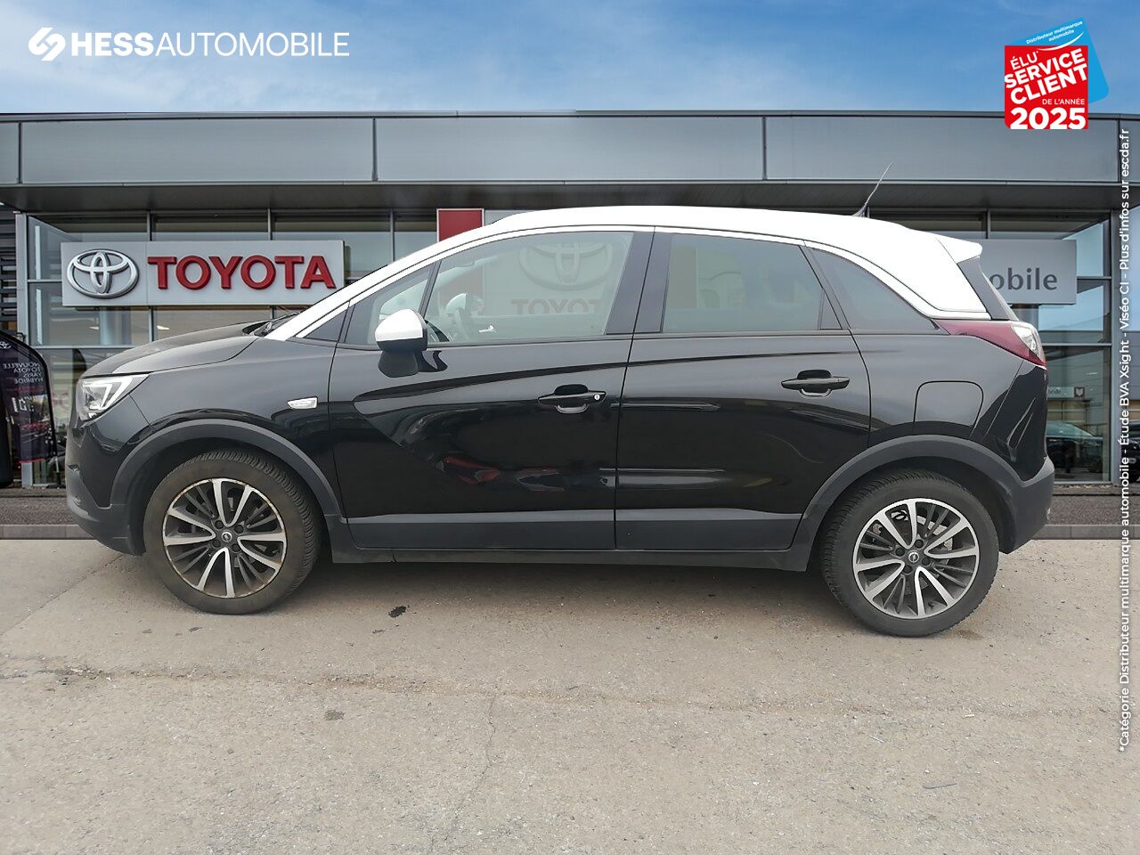 Véhicule d'occasion OPEL CROSSLAND X 1.2 TURBO 110CH ULTIMATE BVA EURO 6D-T chez Hyundai Reims