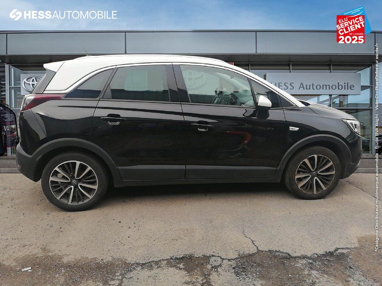 Véhicule d'occasion OPEL CROSSLAND X 1.2 TURBO 110CH ULTIMATE BVA EURO 6D-T chez Hyundai Reims