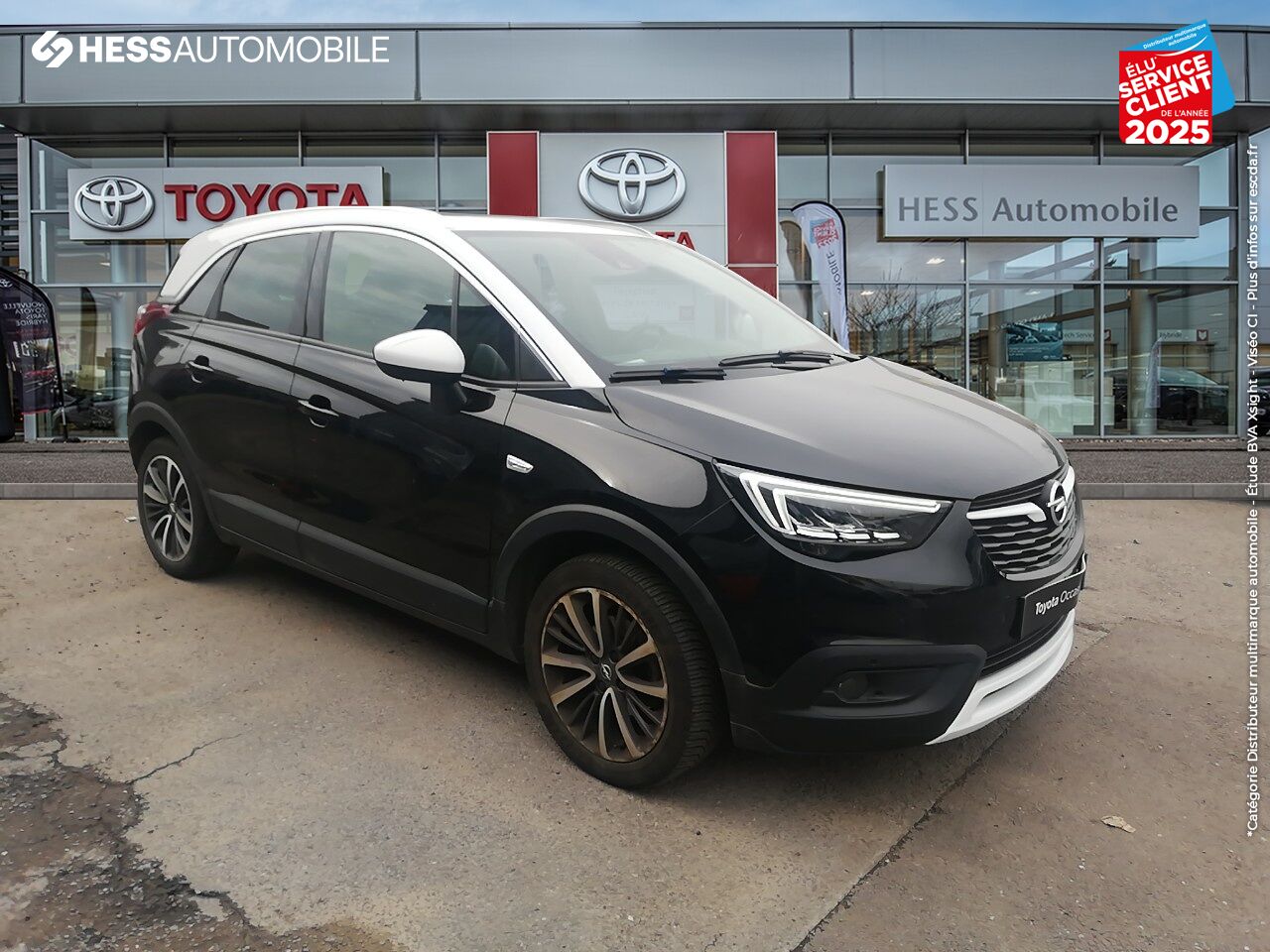 Véhicule d'occasion OPEL CROSSLAND X 1.2 TURBO 110CH ULTIMATE BVA EURO 6D-T chez Hyundai Reims