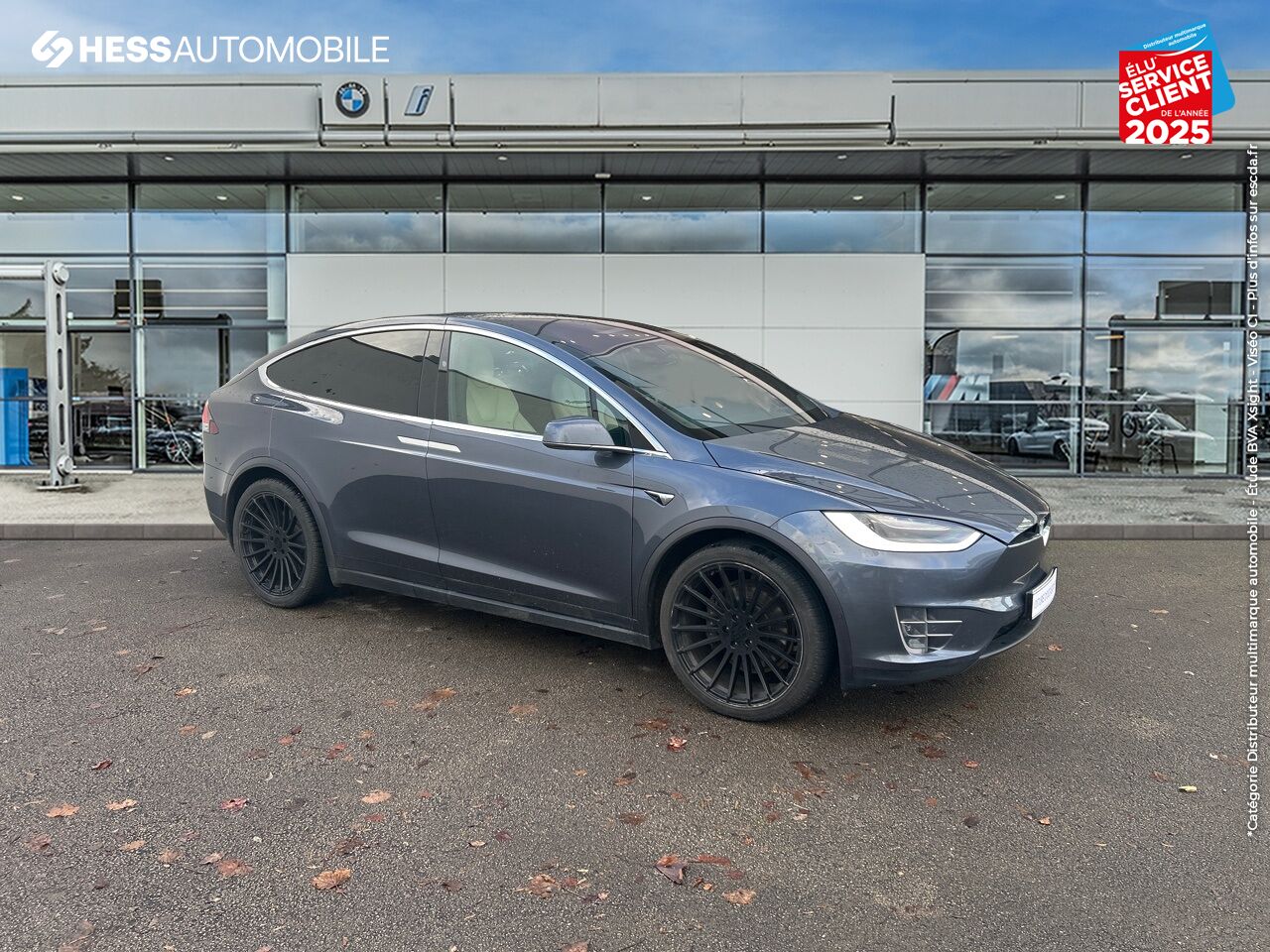 Véhicule d'occasion TESLA MODEL X LONG RANGE PLUS chez Toyota Thionville
