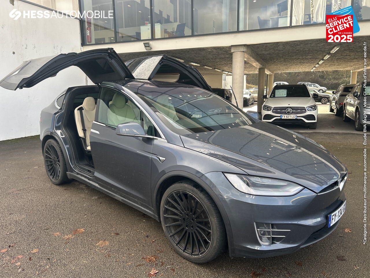Véhicule d'occasion TESLA MODEL X LONG RANGE PLUS chez Toyota Thionville