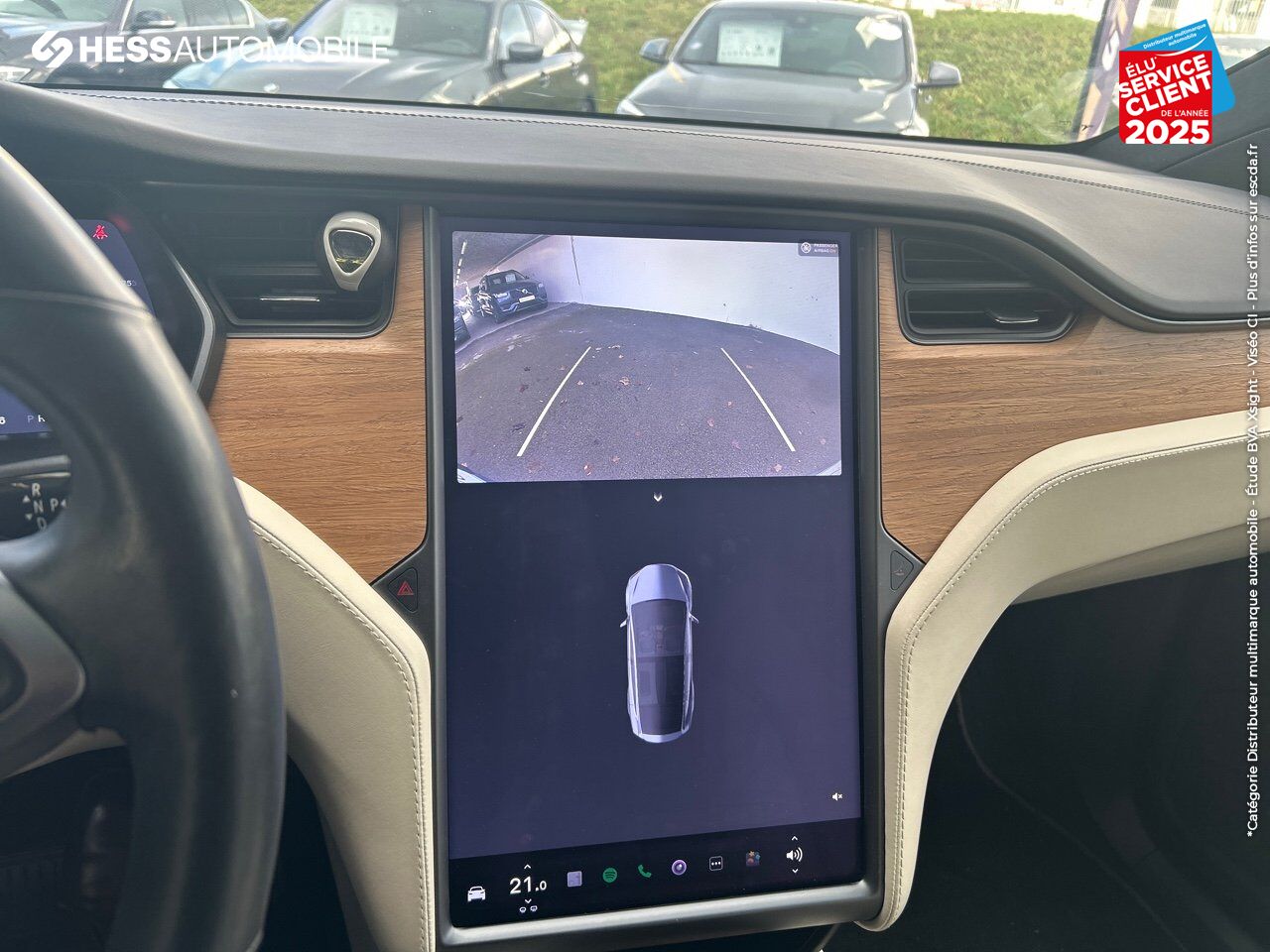 Véhicule d'occasion TESLA MODEL X LONG RANGE PLUS chez Toyota Thionville