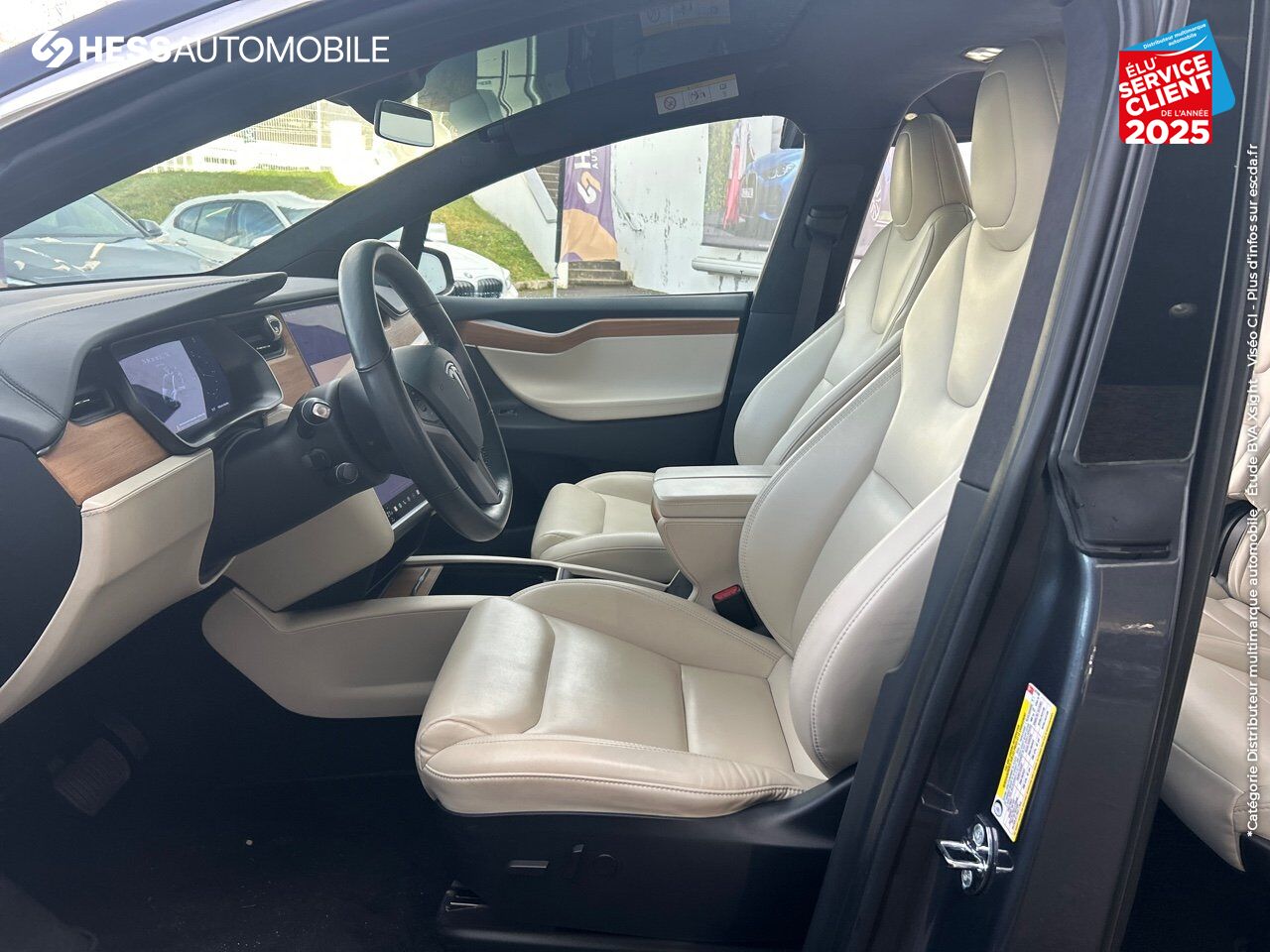 Véhicule d'occasion TESLA MODEL X LONG RANGE PLUS chez Toyota Thionville