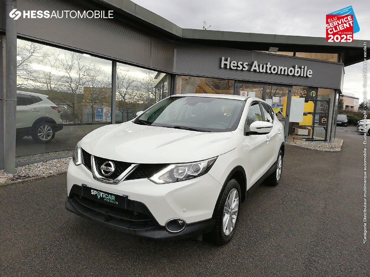 Véhicule d'occasion NISSAN QASHQAI 1.5 DCI 110CH N-CONNECTA 99G CAMERA GPS CAMERA GPS RADAR AV/AR chez Nissan Qashqai occasion