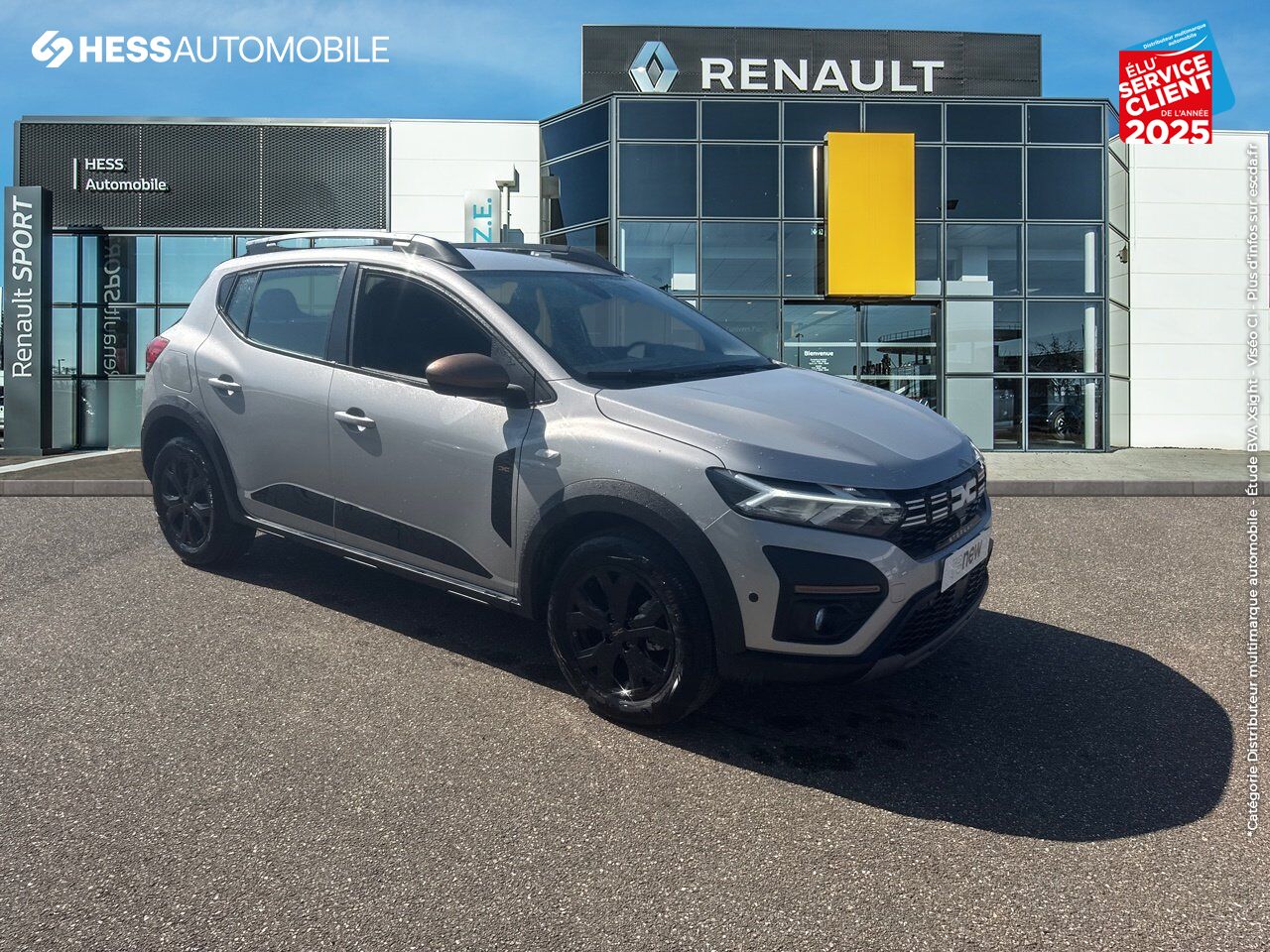 Véhicule d'occasion DACIA SANDERO 1.0 TCE 90CH STEPWAY EXTREME AUTO -24 GPS CAMERA chez Renault Colmar