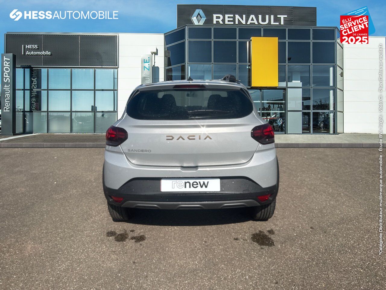 Véhicule d'occasion DACIA SANDERO 1.0 TCE 90CH STEPWAY EXTREME AUTO -24 GPS CAMERA chez Renault Colmar