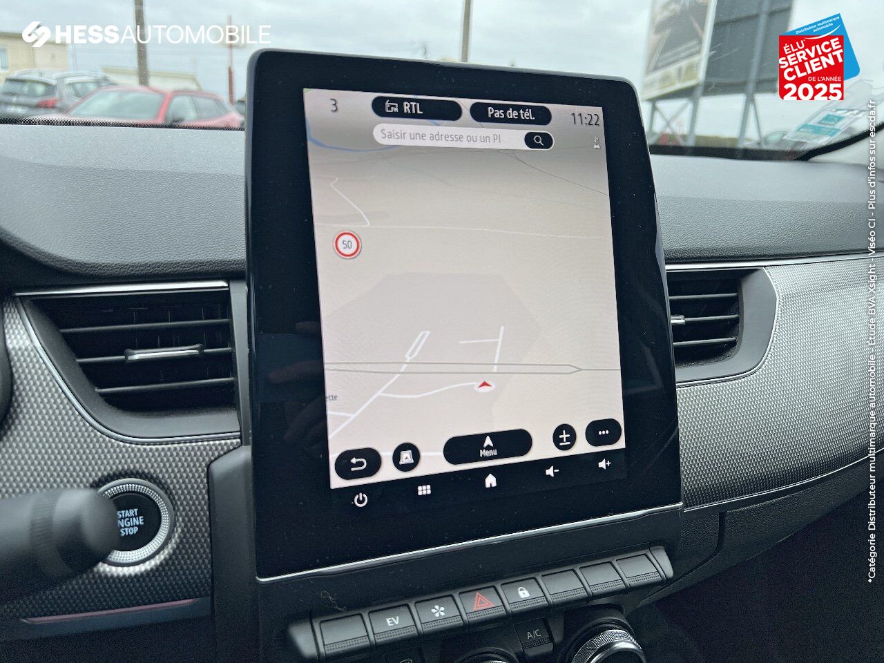 Véhicule d'occasion RENAULT ARKANA 1.6 E-TECH HYBRIDE 145CH ENGINEERED -22 GPS CAMERA chez Renault Saint-Louis