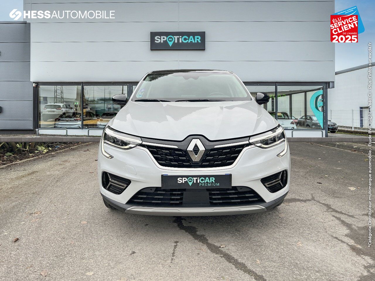 Véhicule d'occasion RENAULT ARKANA 1.6 E-TECH HYBRIDE 145CH ENGINEERED -22 GPS CAMERA chez Renault Saint-Louis