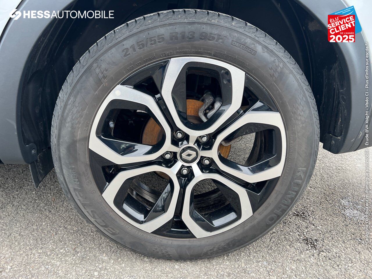 Véhicule d'occasion RENAULT ARKANA 1.6 E-TECH HYBRIDE 145CH ENGINEERED -22 GPS CAMERA chez Renault Saint-Louis