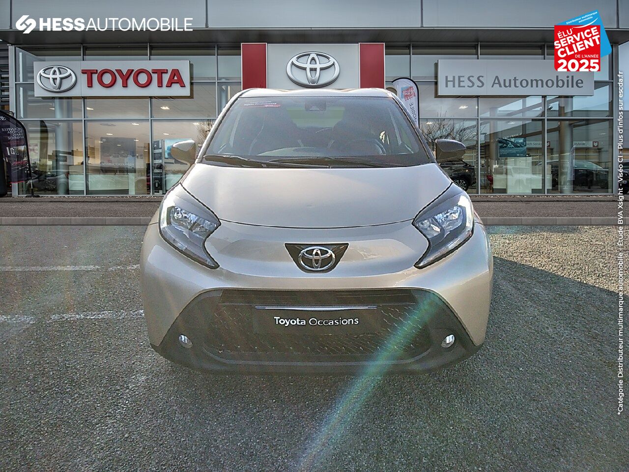 Véhicule d'occasion TOYOTA AYGO X 1.0 VVT-I 72CH DESIGN S-CVT MY23 CAMERA chez Toyota Thionville