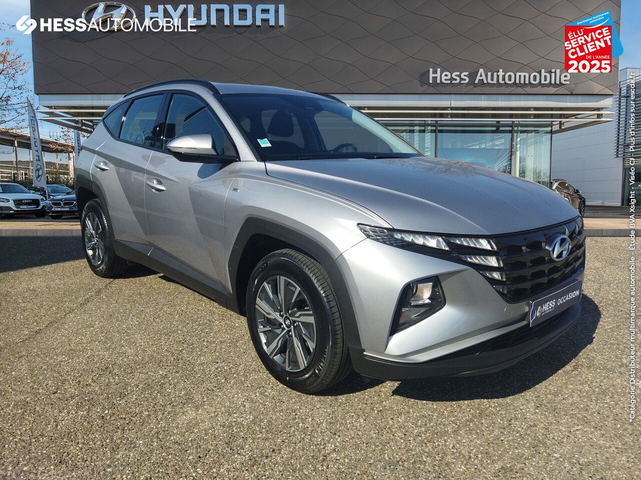 Véhicule d'occasion HYUNDAI TUCSON 1.6 CRDI 136CH HYBRID 48V BUSINESS DCT7 GPS CAMERA chez Hyundai Chalons