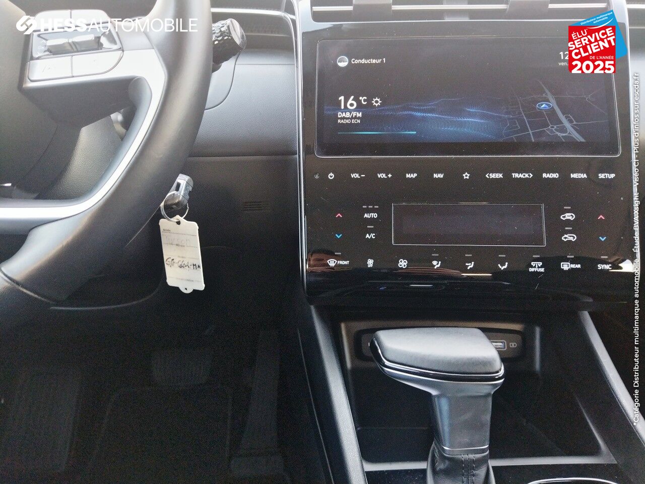 Véhicule d'occasion HYUNDAI TUCSON 1.6 CRDI 136CH HYBRID 48V BUSINESS DCT7 GPS CAMERA chez Hyundai Chalons