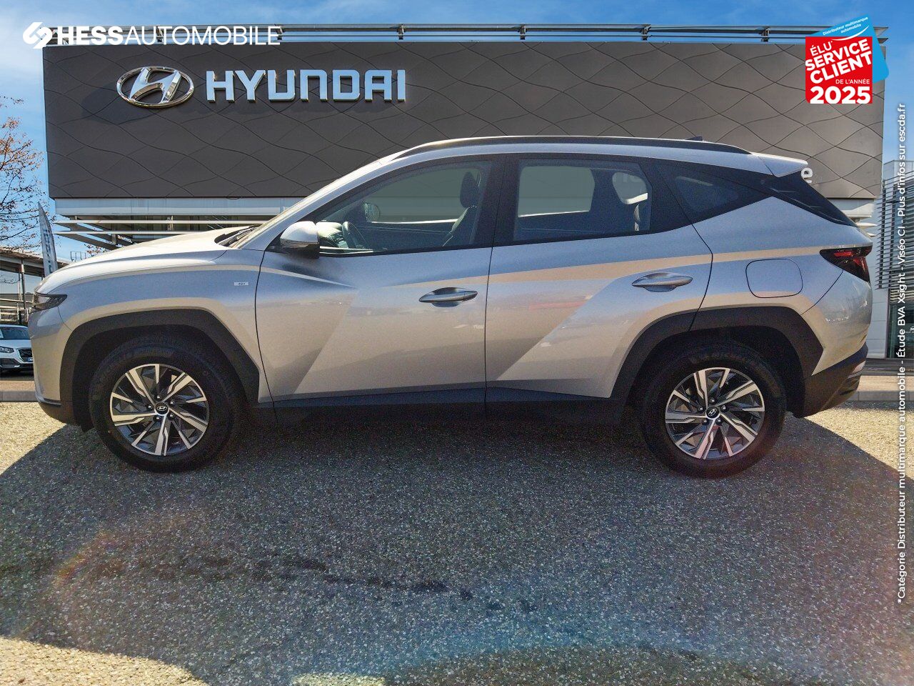 Véhicule d'occasion HYUNDAI TUCSON 1.6 CRDI 136CH HYBRID 48V BUSINESS DCT7 GPS CAMERA chez Hyundai Chalons