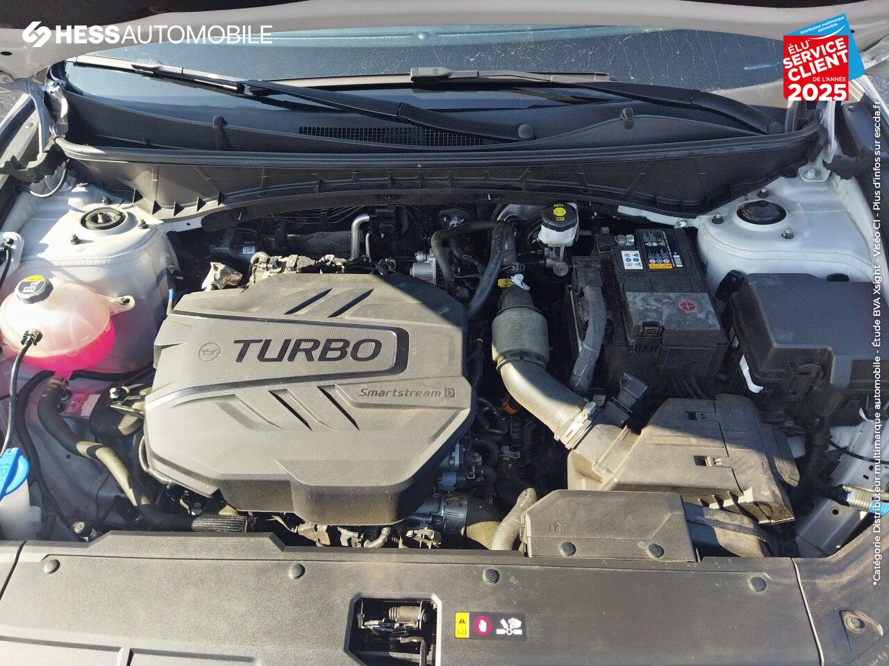 Véhicule d'occasion HYUNDAI TUCSON 1.6 CRDI 136CH HYBRID 48V BUSINESS DCT7 GPS CAMERA chez Hyundai Chalons