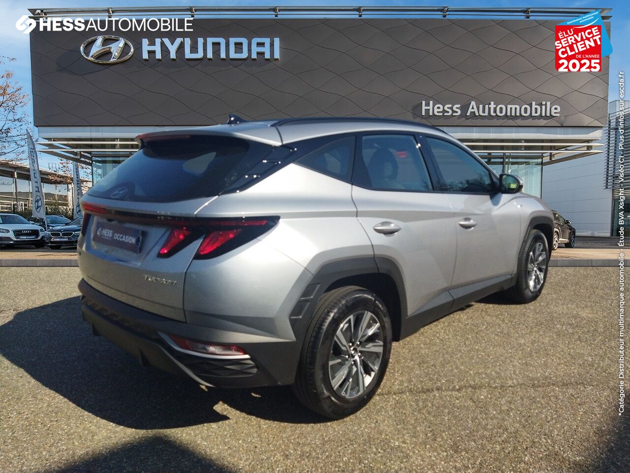 Véhicule d'occasion HYUNDAI TUCSON 1.6 CRDI 136CH HYBRID 48V BUSINESS DCT7 GPS CAMERA chez Hyundai Chalons