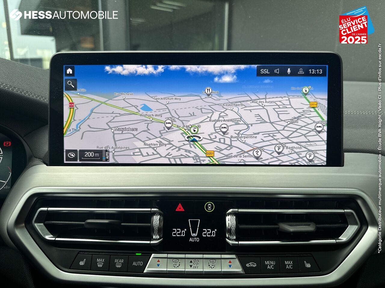 Véhicule d'occasion BMW IX3 M SPORT 286CH IMPRESSIVE chez BMW Belfort