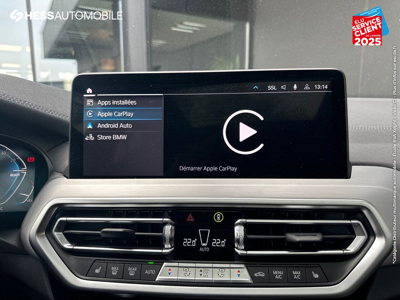 Véhicule d'occasion BMW IX3 M SPORT 286CH IMPRESSIVE chez BMW Belfort