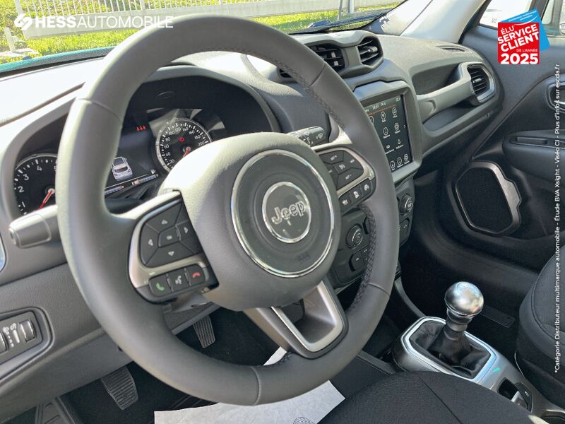 Véhicule neuf JEEP RENEGADE 1.0 TURBO T3 120CH LIMITED MY22 chez Fiat Besançon