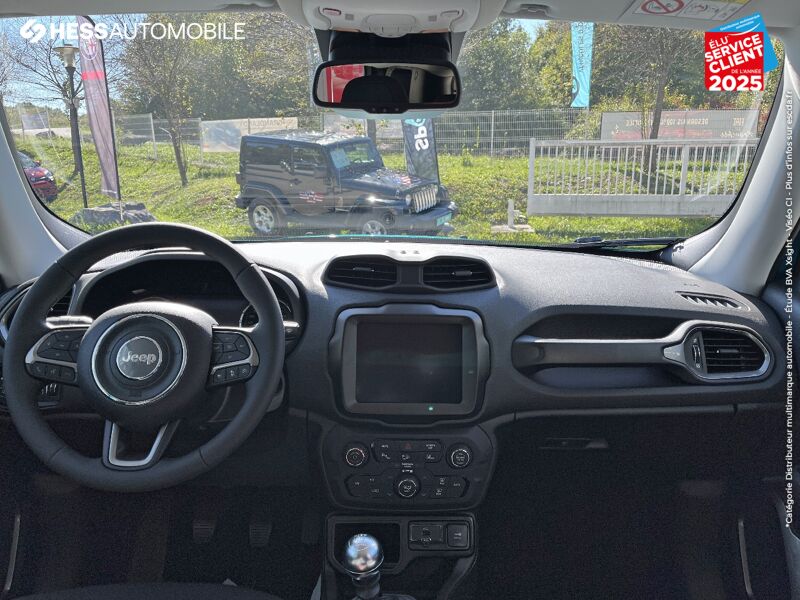 Véhicule neuf JEEP RENEGADE 1.0 TURBO T3 120CH LIMITED MY22 chez Fiat Besançon