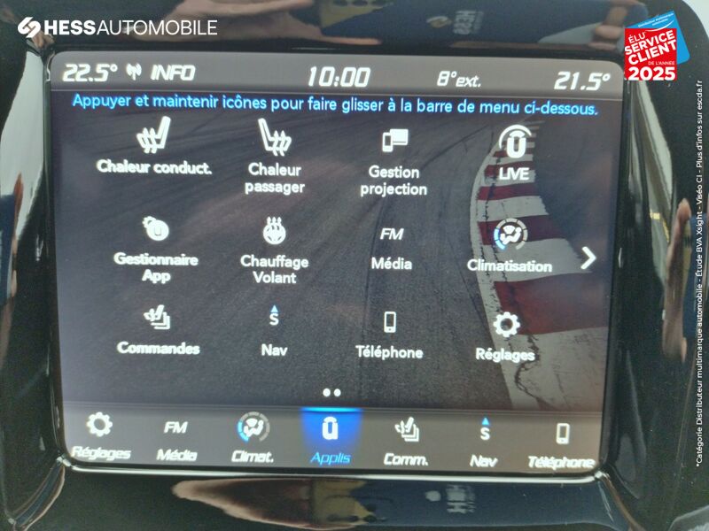 Véhicule d'occasion JEEP COMPASS 2.0 MULTIJET II 140CH LIMITED 4X4 BVA9 EURO6D-T GPS CAMERA chez Fiat Besançon