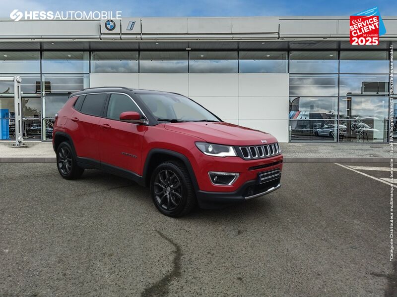 Véhicule d'occasion JEEP COMPASS 2.0 MULTIJET II 140CH LIMITED 4X4 BVA9 EURO6D-T GPS CAMERA chez Fiat Besançon