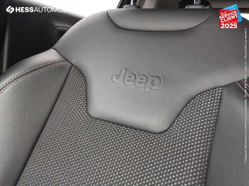 Véhicule d'occasion JEEP COMPASS 2.0 MULTIJET II 140CH LIMITED 4X4 BVA9 EURO6D-T GPS CAMERA chez Fiat Besançon