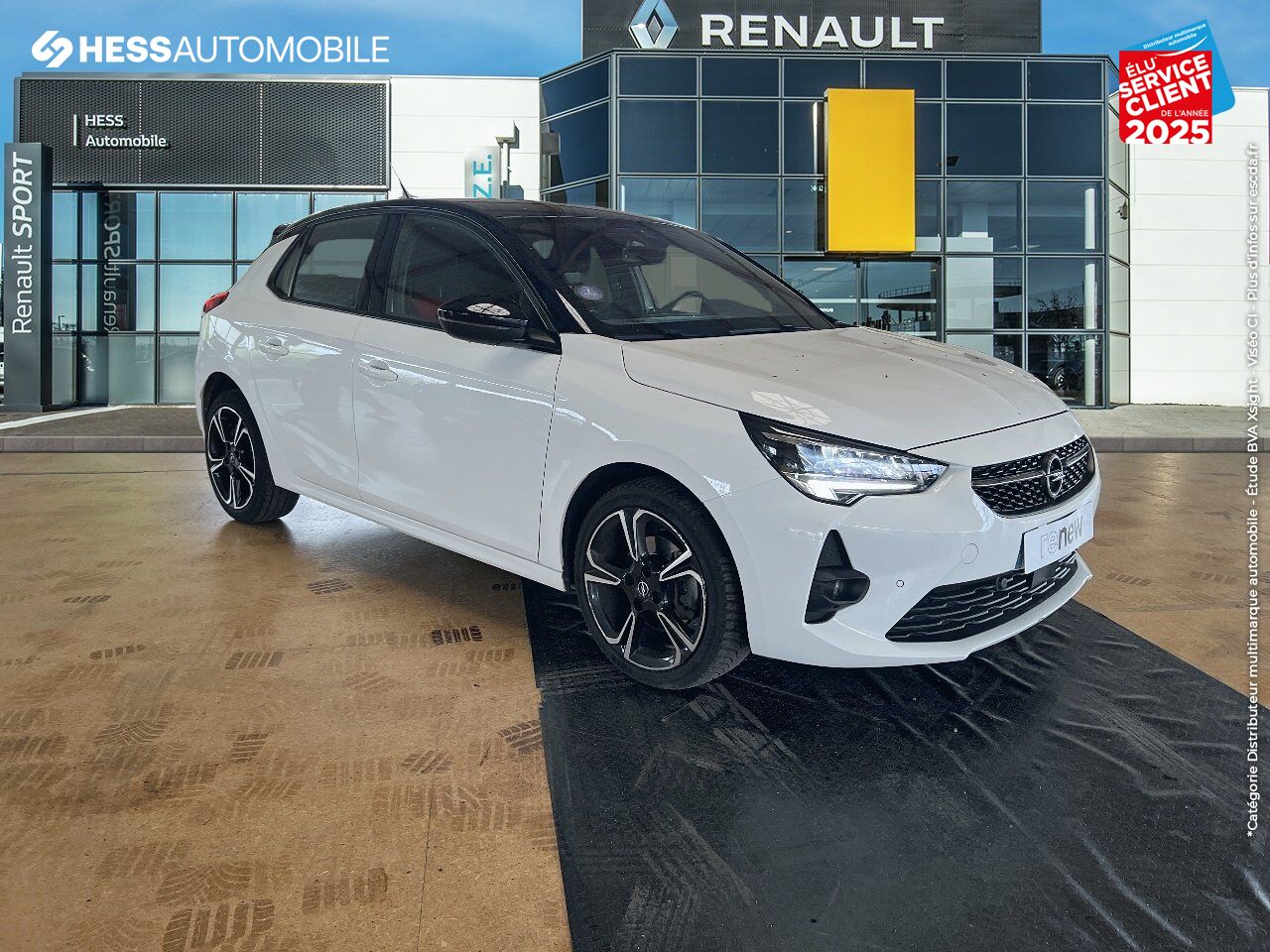 Véhicule d'occasion OPEL CORSA 1.2 TURBO 130CH GS LINE BVA CAMERA chez Renault Colmar