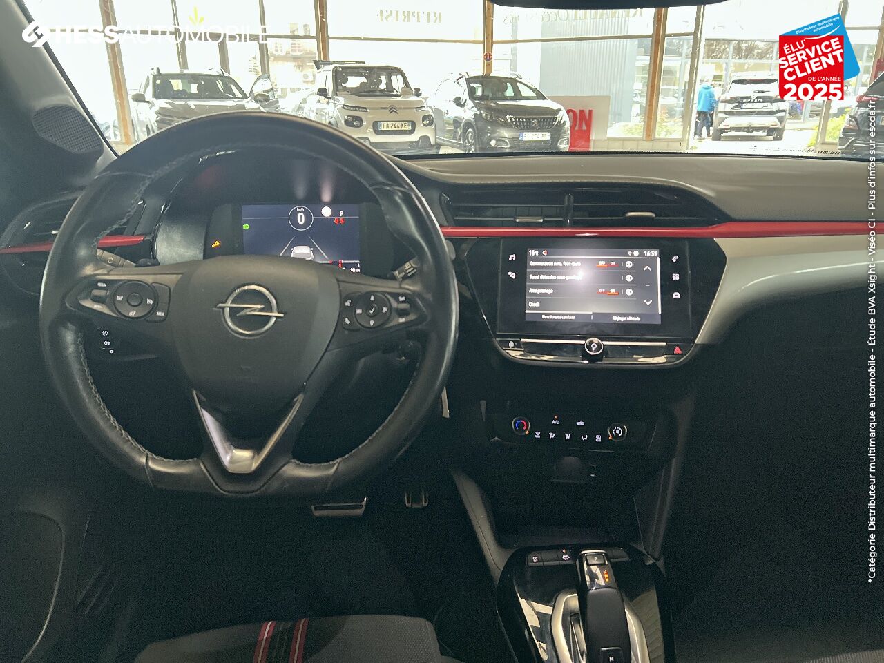 Véhicule d'occasion OPEL CORSA 1.2 TURBO 130CH GS LINE BVA CAMERA chez Renault Colmar