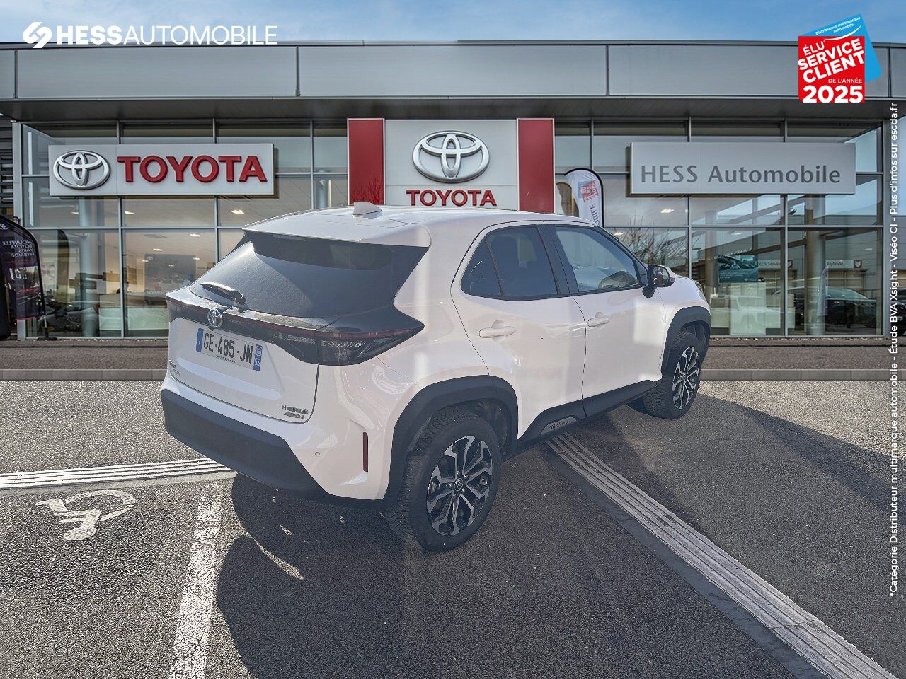 Véhicule d'occasion TOYOTA YARIS CROSS 116H DESIGN AWD-I MY21 SIEGES CHAUF GPS CAMERA chez Toyota Sarreguemines