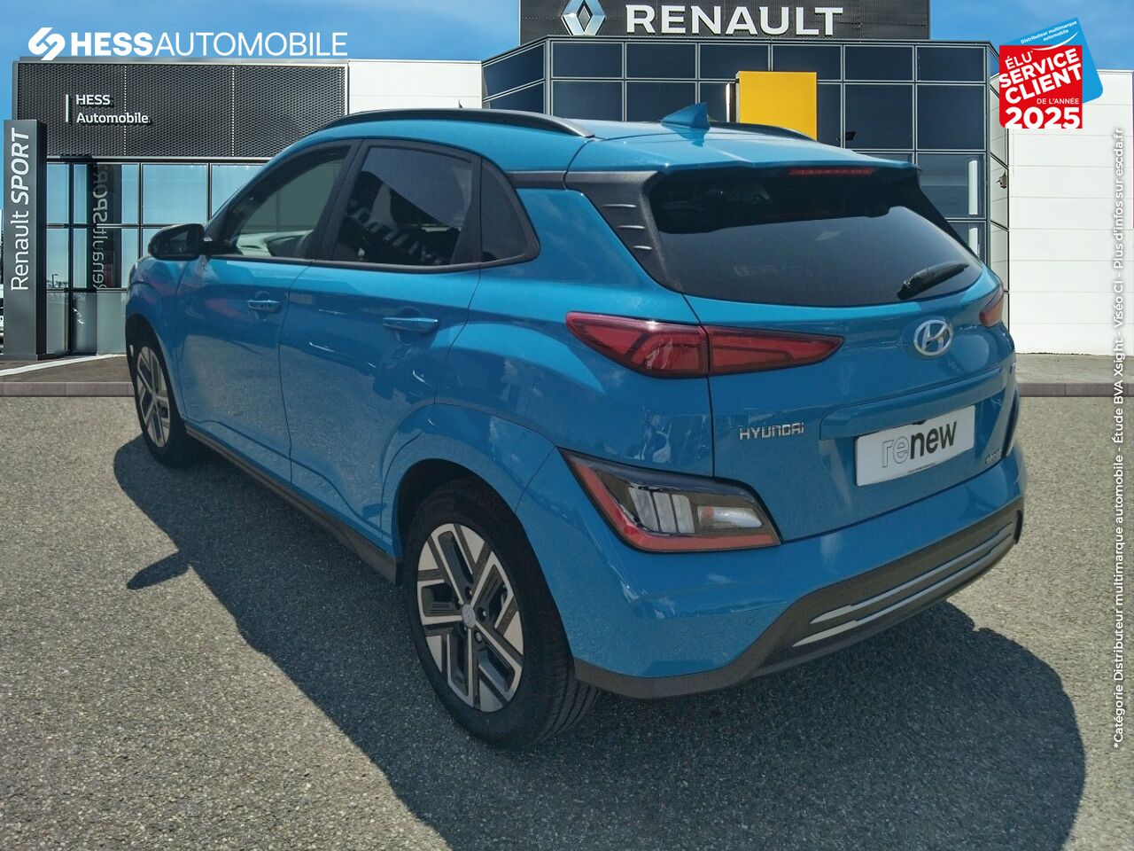 Véhicule d'occasion HYUNDAI KONA ELECTRIC 64KWH - 204CH CREATIVE chez Hyundai Chalons