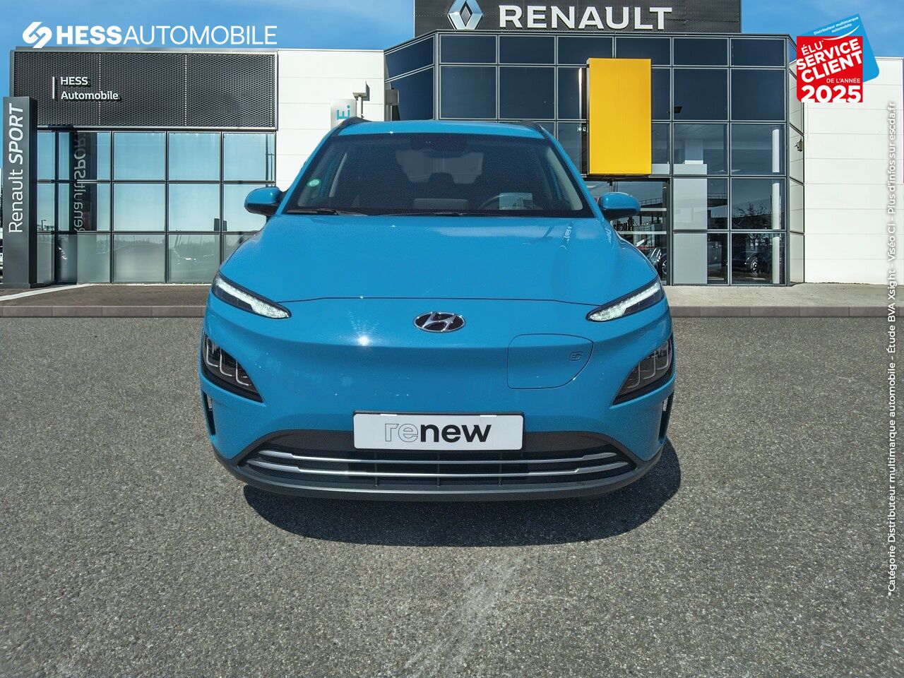 Véhicule d'occasion HYUNDAI KONA ELECTRIC 64KWH - 204CH CREATIVE chez Hyundai Chalons