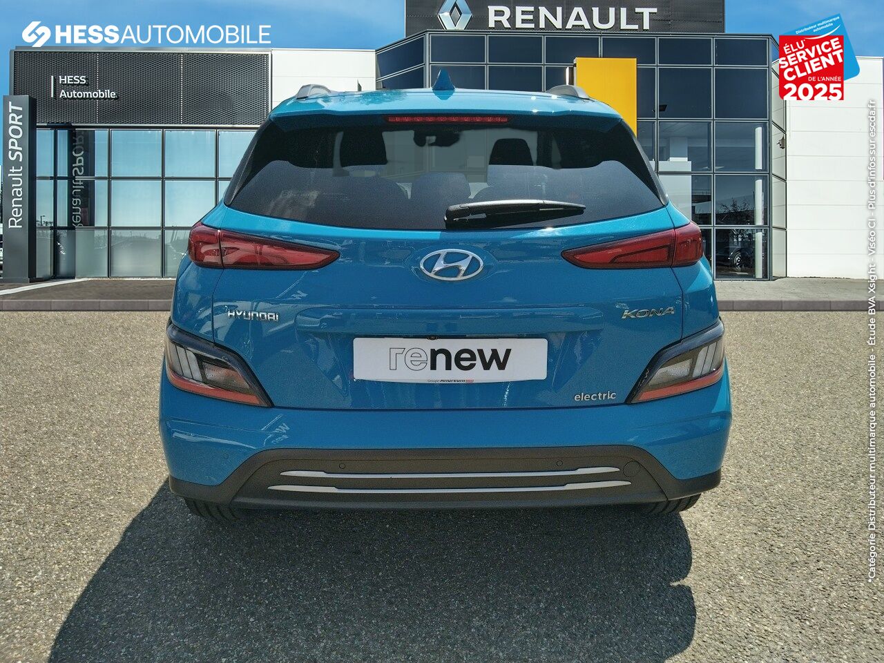 Véhicule d'occasion HYUNDAI KONA ELECTRIC 64KWH - 204CH CREATIVE chez Hyundai Chalons