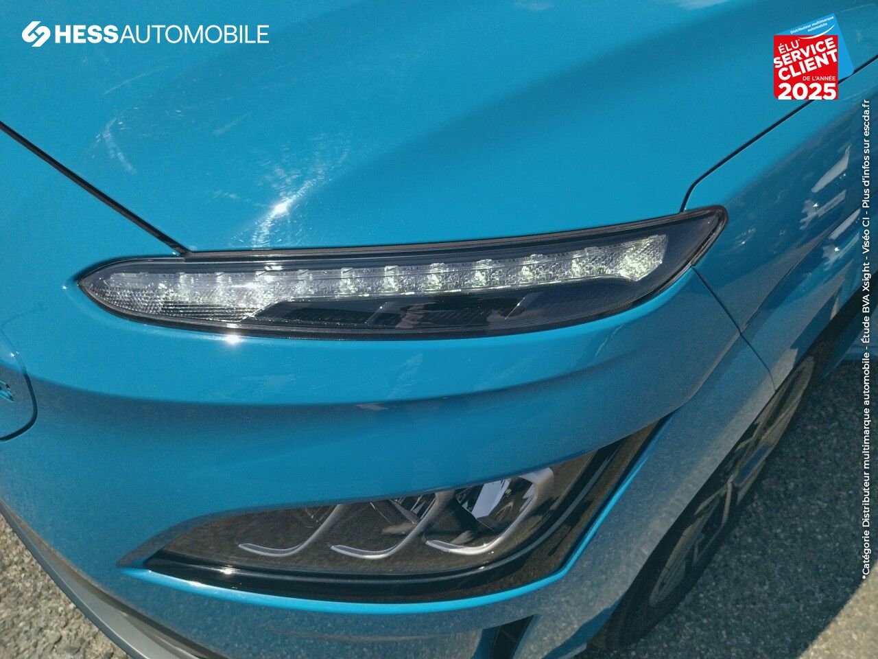 Véhicule d'occasion HYUNDAI KONA ELECTRIC 64KWH - 204CH CREATIVE chez Hyundai Chalons