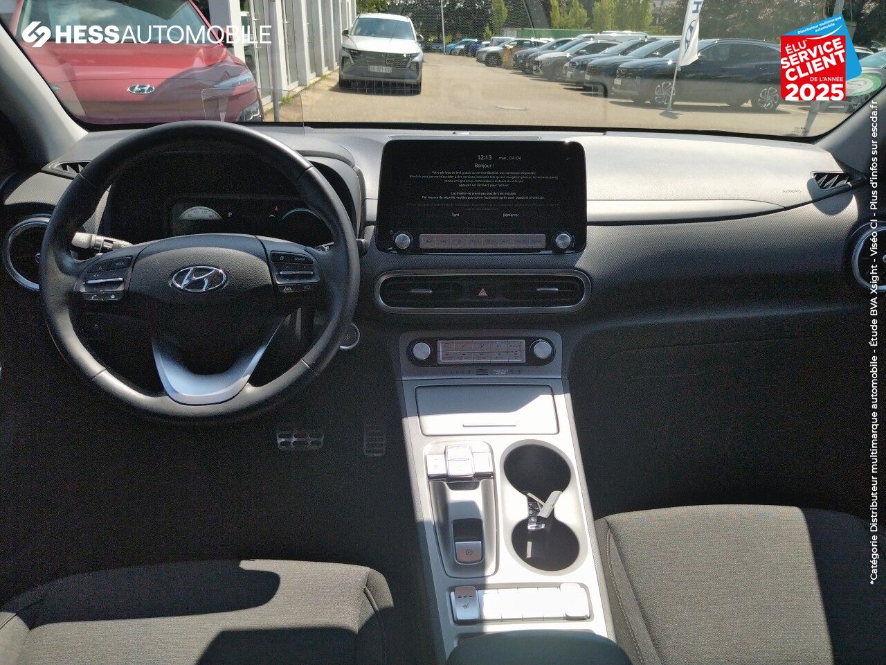 Véhicule d'occasion HYUNDAI KONA ELECTRIC 64KWH - 204CH CREATIVE chez Hyundai Chalons