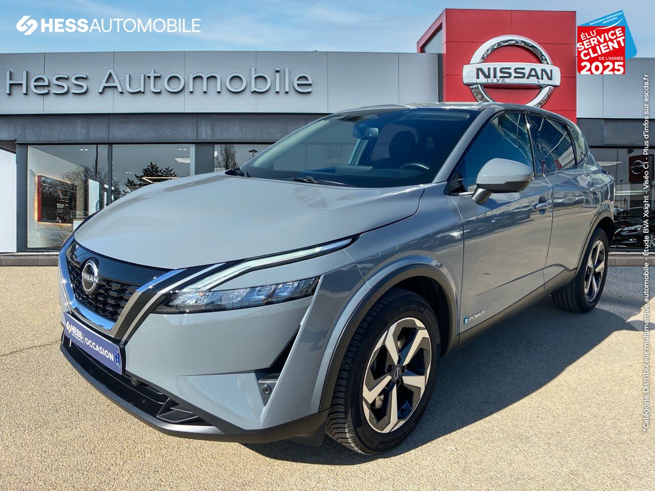 Véhicule d'occasion NISSAN QASHQAI E-POWER 190CH N-CONNECTA 2022 chez Nissan Belfort