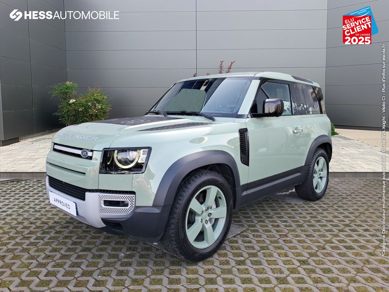 Véhicule d'occasion LAND-ROVER DEFENDER 90 3.0 P400 X-DYNAMIC 75TH LIMITED EDITION chez Land Rover Strasbourg
