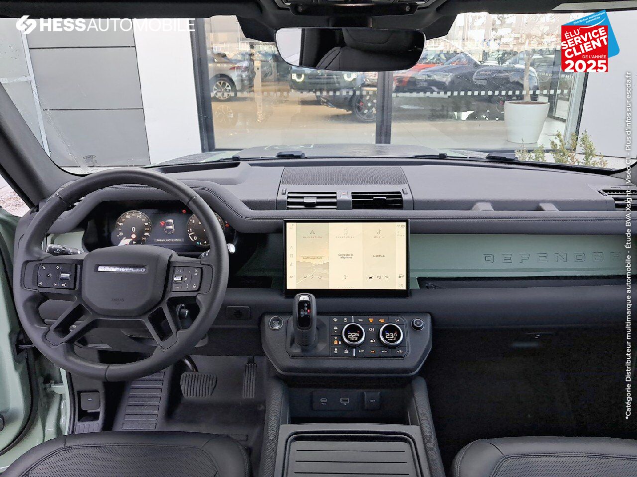 Véhicule d'occasion LAND-ROVER DEFENDER 90 3.0 P400 X-DYNAMIC 75TH LIMITED EDITION chez Land Rover Strasbourg