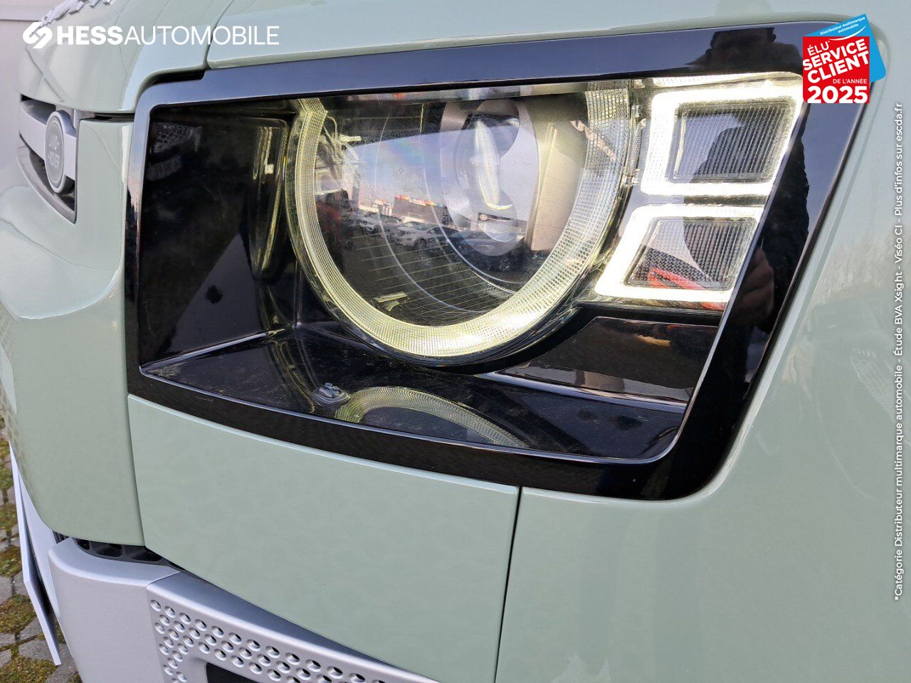 Véhicule d'occasion LAND-ROVER DEFENDER 90 3.0 P400 X-DYNAMIC 75TH LIMITED EDITION chez Land Rover Strasbourg