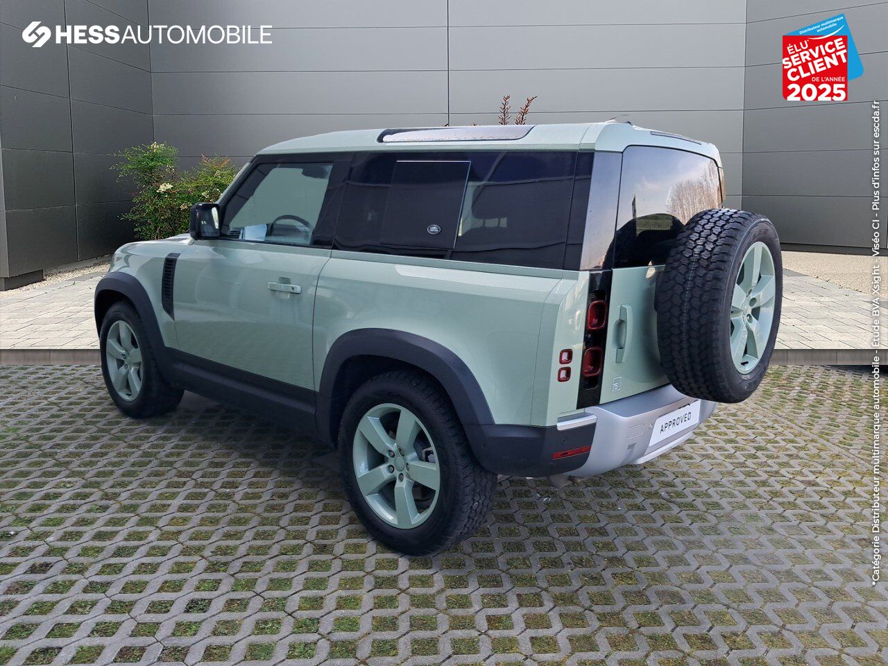 Véhicule d'occasion LAND-ROVER DEFENDER 90 3.0 P400 X-DYNAMIC 75TH LIMITED EDITION chez Land Rover Strasbourg