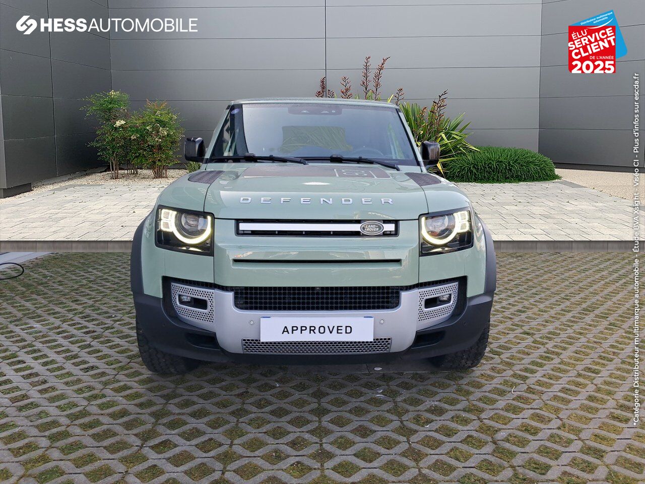 Véhicule d'occasion LAND-ROVER DEFENDER 90 3.0 P400 X-DYNAMIC 75TH LIMITED EDITION chez Land Rover Strasbourg