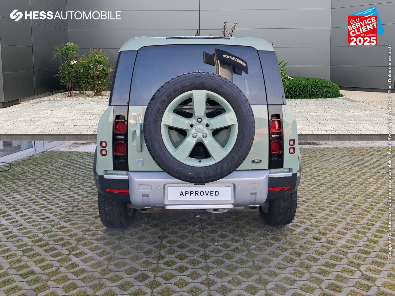 Véhicule d'occasion LAND-ROVER DEFENDER 90 3.0 P400 X-DYNAMIC 75TH LIMITED EDITION chez Land Rover Strasbourg